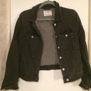 Pull & Bear Washed Black Denim Jacket